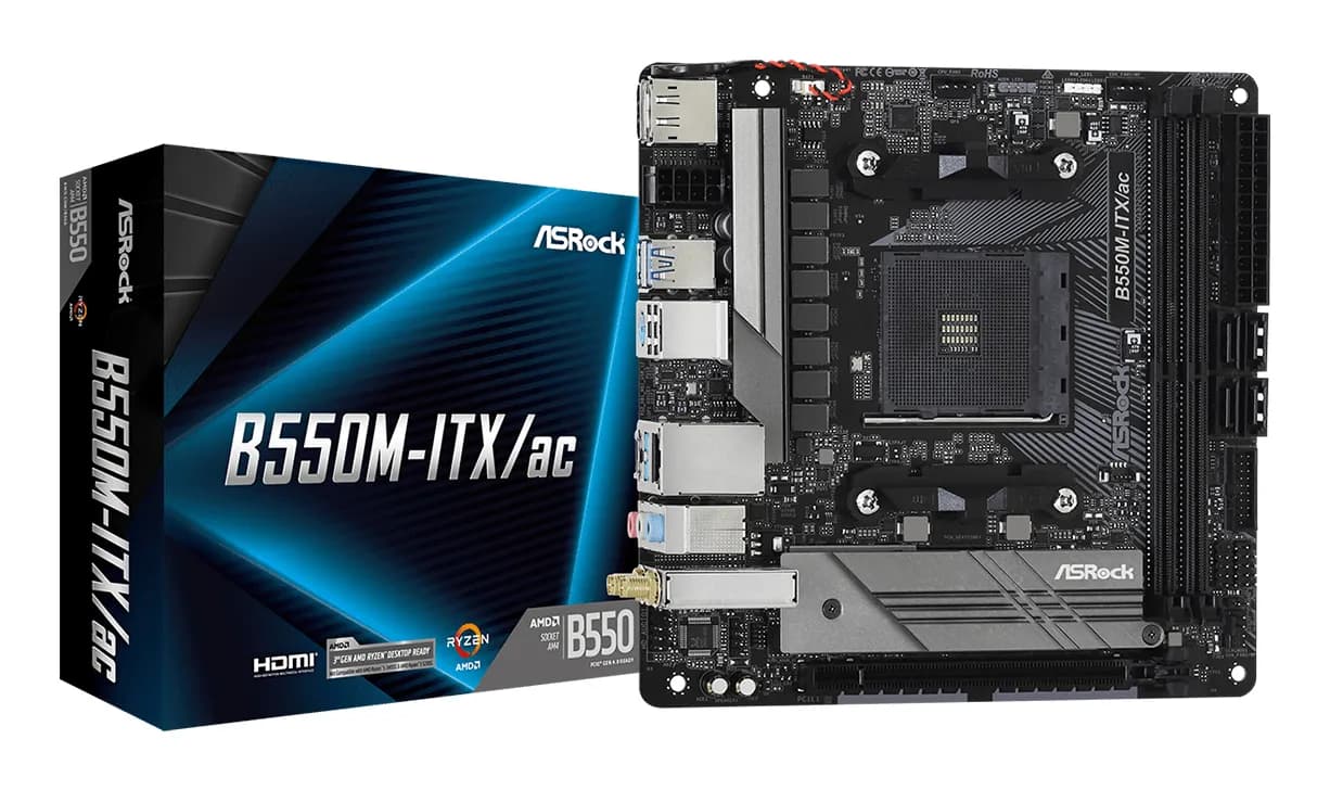 ASRock B550M-ITX WiFi AM4 Mini-ITX -emolevy