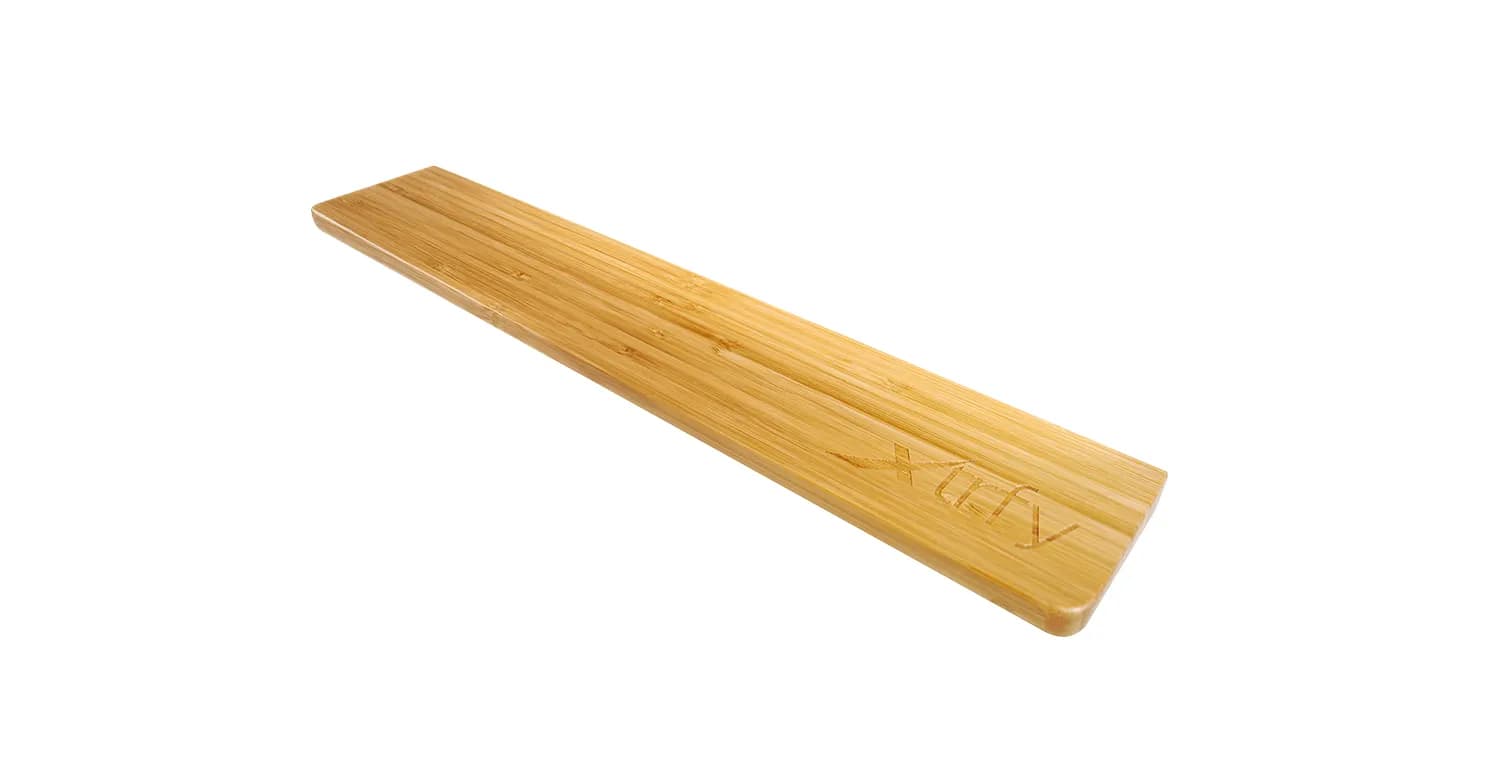 Xtrfy WR2 -näppäimistön rannetuki, Bamboo