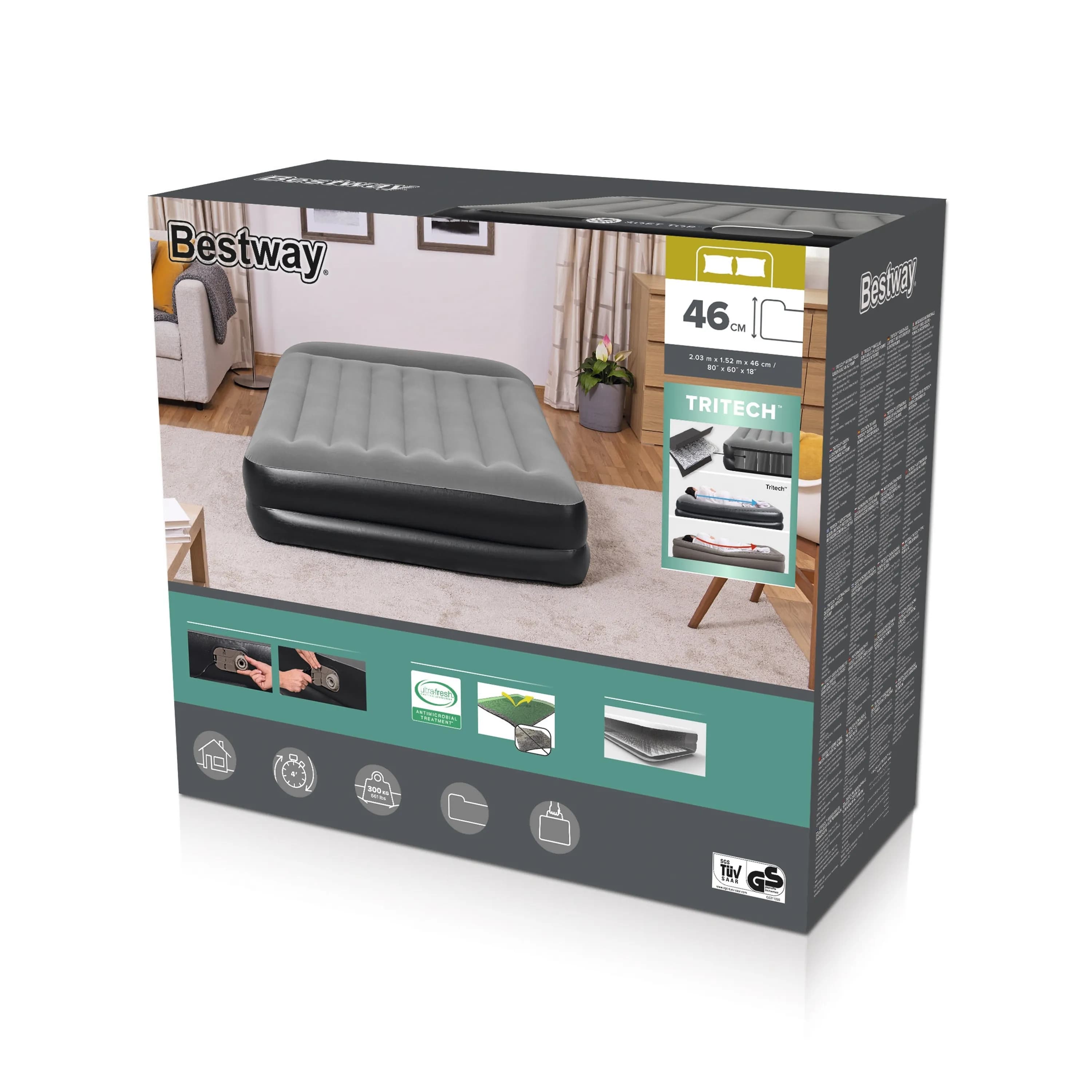 Bestway Tritech -ilmapatja, 2.03x1.52x0.46m