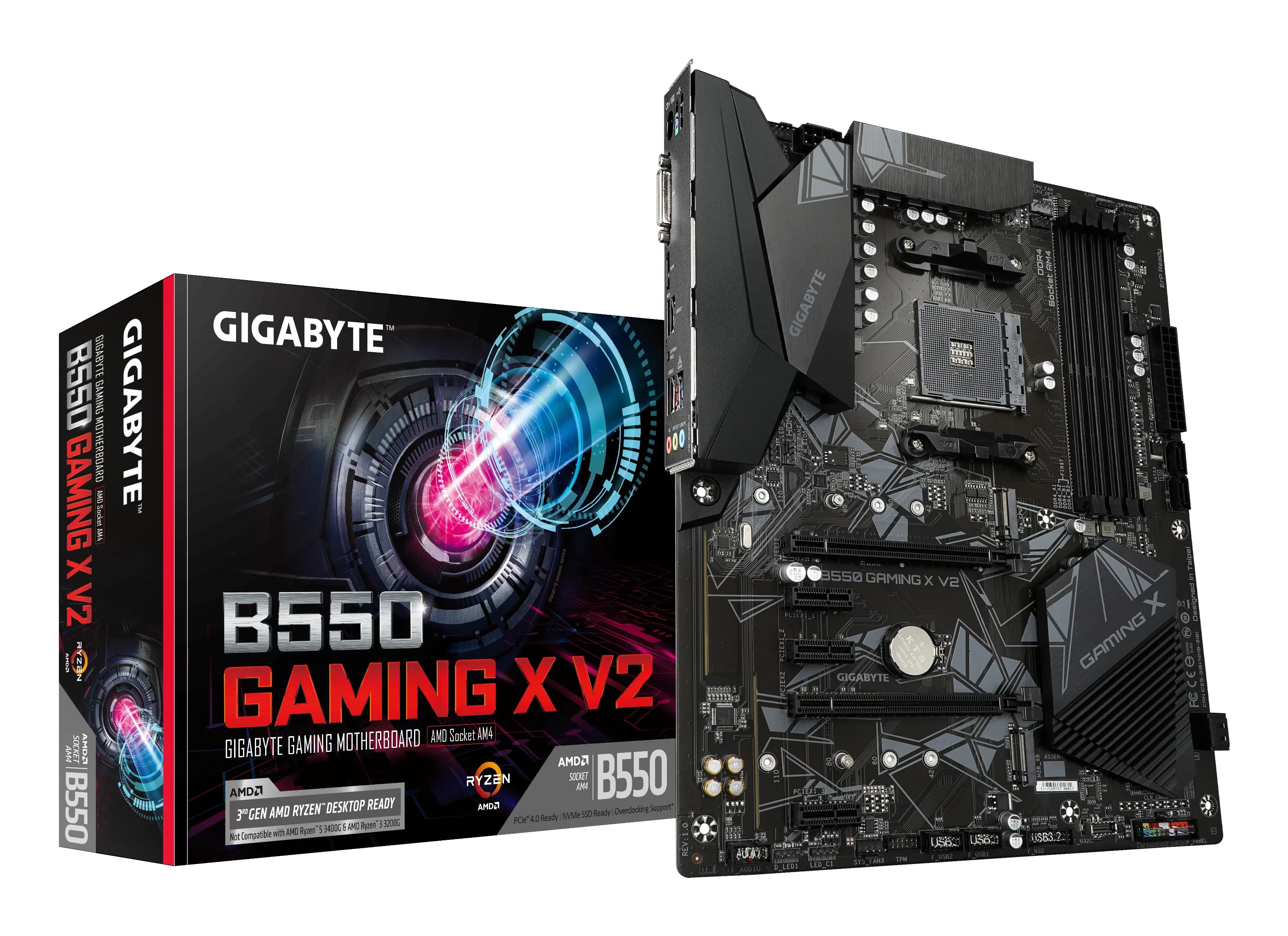 Gigabyte B550 Gaming X V2 AM4 ATX -emolevy