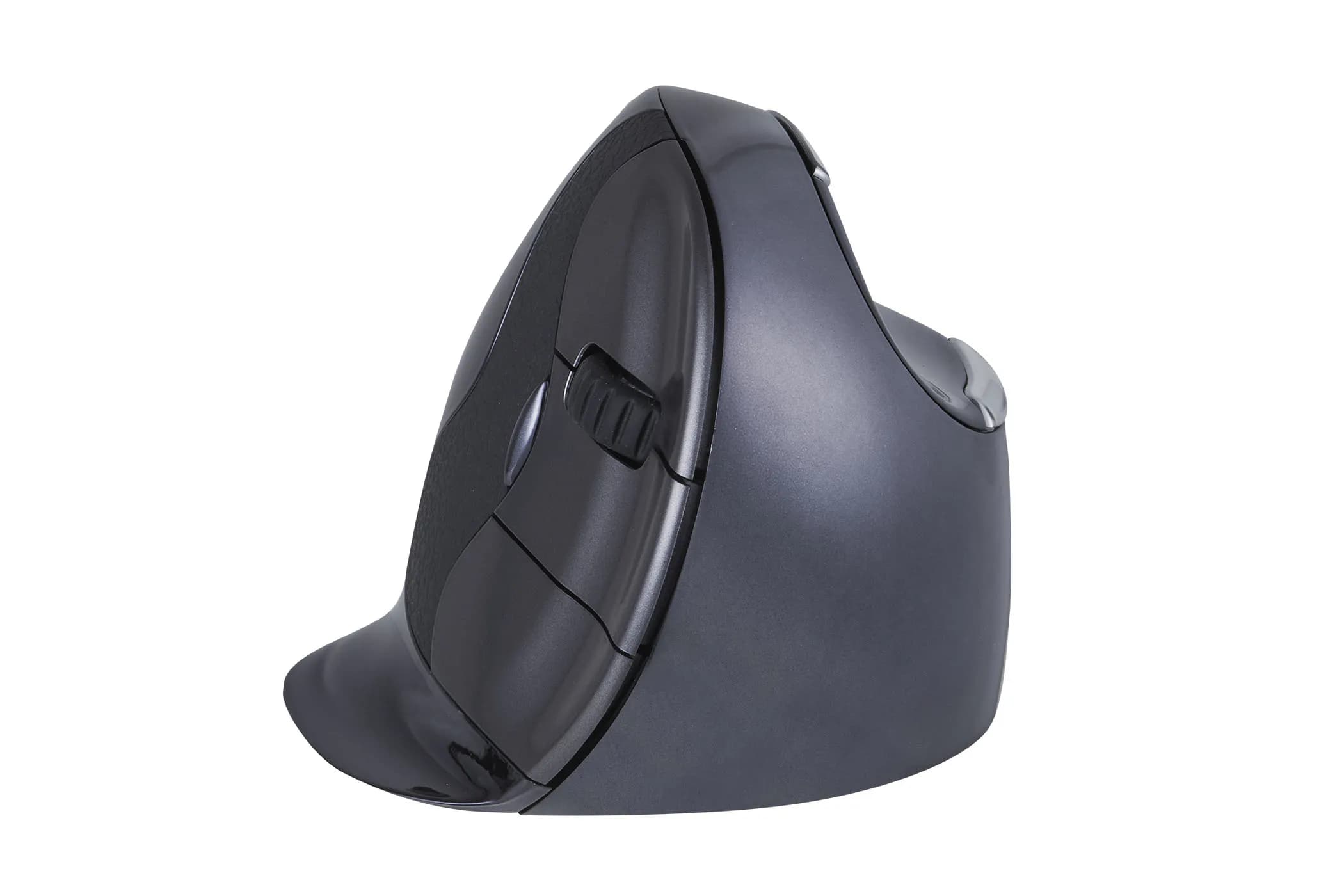 Evoluent VerticalMouse D Medium -langaton ergonominen hiiri, musta