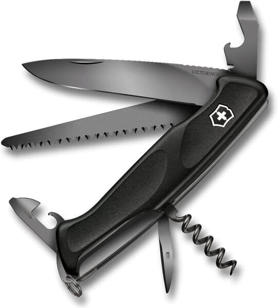 Victorinox Ranger Grip 55 Onyx Black -monitoimityökalu, musta
