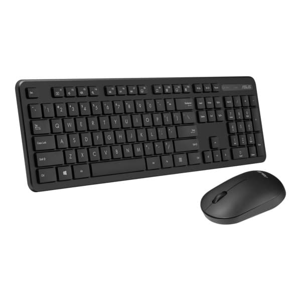 ASUS CW100 -langaton näppäimistö ja hiiri, musta