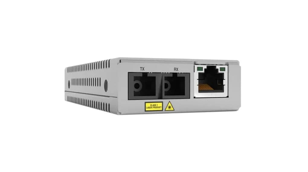 ALLIED TAA Federal 10/100TX to 100LX/SC 20km Single-Mode Mini Media and Rate Converter