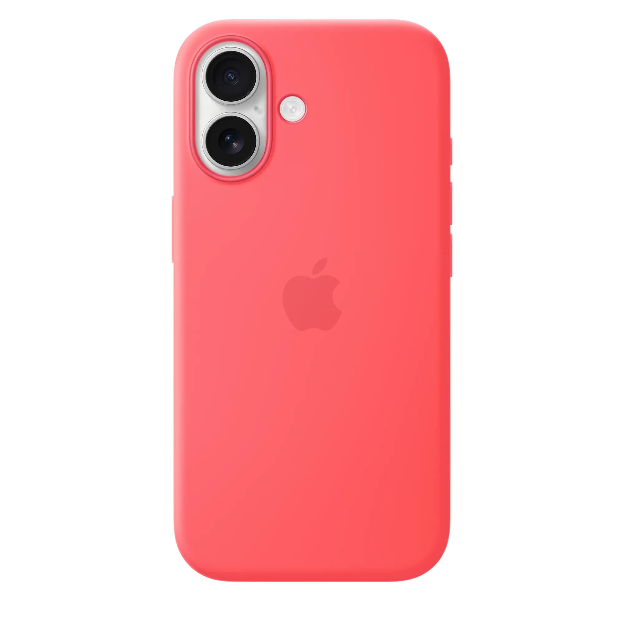 Apple iPhone 17 Silicone Case with MagSafe, Bright Guava