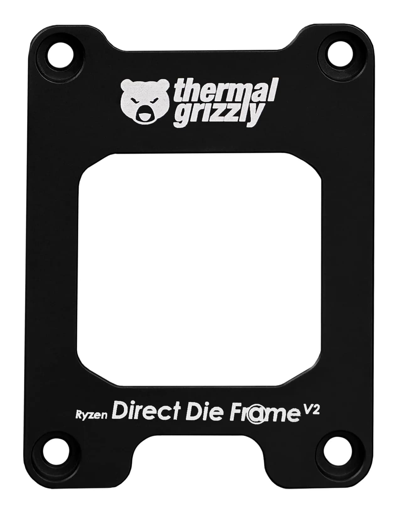 Thermal Grizzly Direct Die Frame V2 1/4" AM5 Direct-Die-jäähdytin, musta