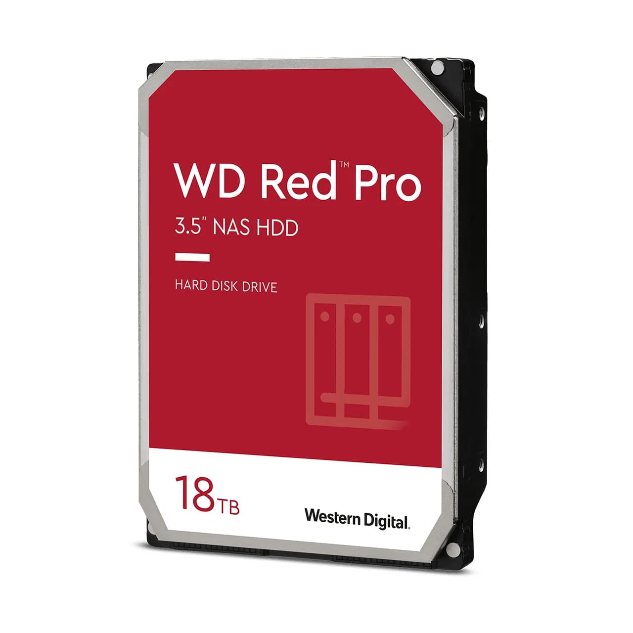 WD Red Pro 3.5" 18 Tt, 7200 RPM, 512 MB, SATA III -kovalevy (NAS)