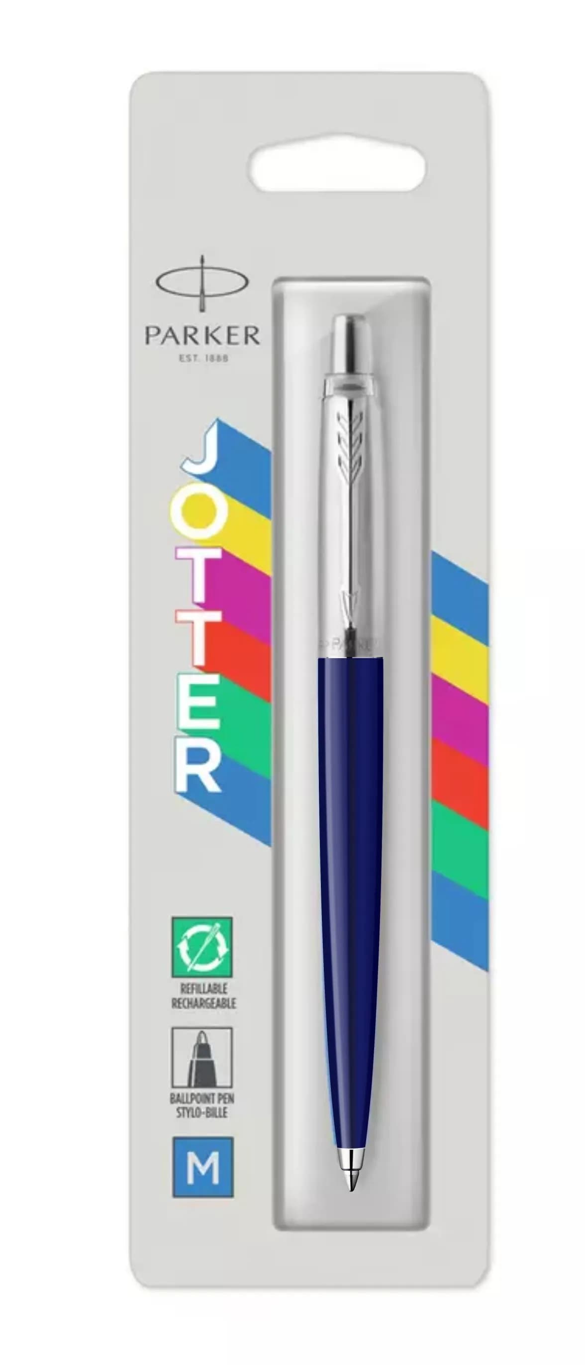 Parker Jotter tummansininen - kuulakärkikynä