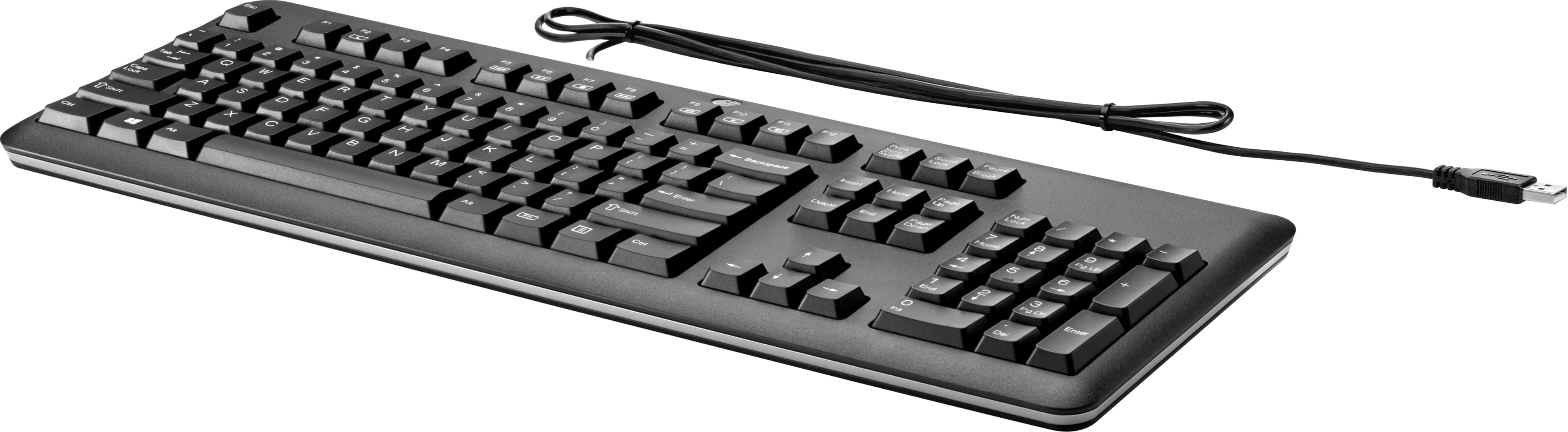 HP USB QY776AA -näppäimistö, musta