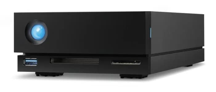 LaCie 1big Dock 10 Tt 3.5" -ulkoinen HDD, musta