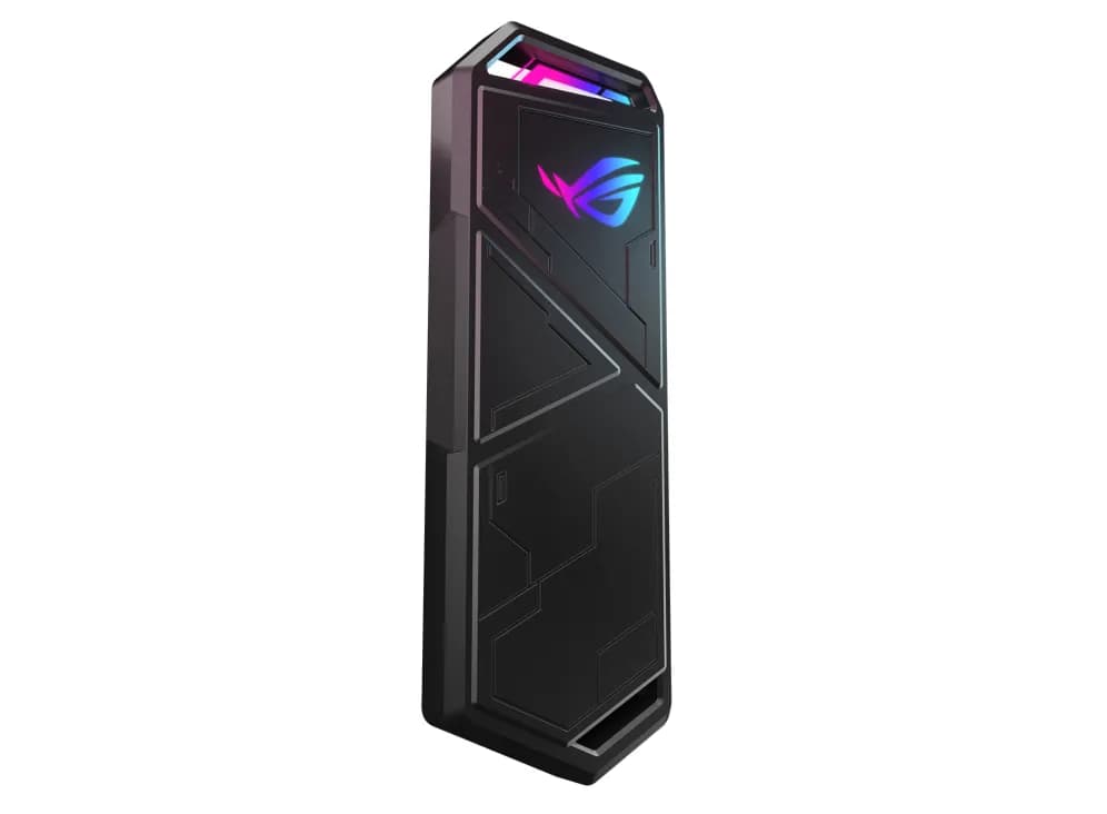 ASUS ROG Strix Arion Lite M.2 NVMe SSD -kotelo, 1-paikkainen, USB 3.2 Gen 2, USB-C, musta