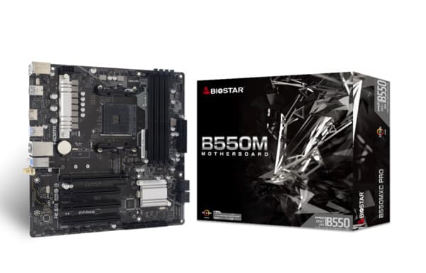 Biostar B550MXC PRO WiFi 6 AM4 mATX -emolevy