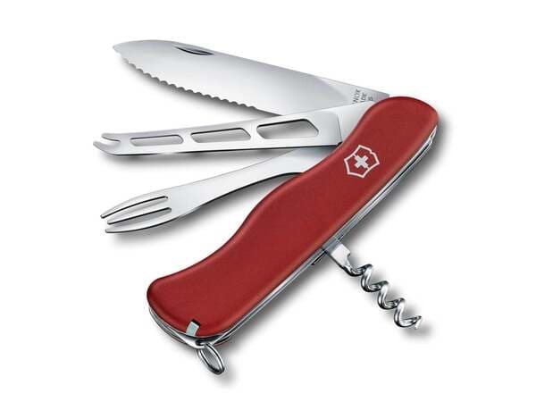 Victorinox Cheese Master -linkkuveitsi, 111 mm, punainen