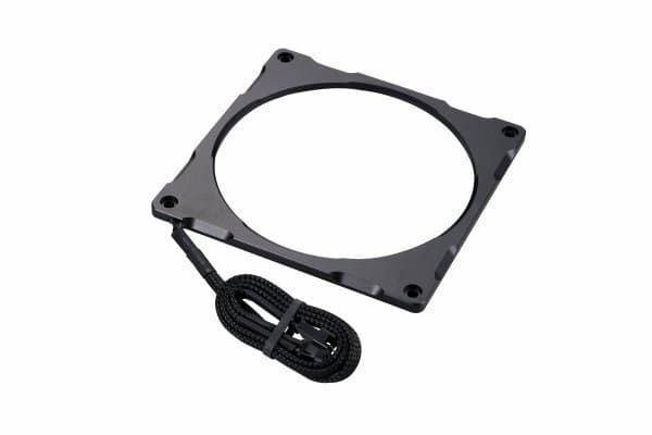 Phanteks Halos Lux RGB 140mm -tuulettimen kehys, musta
