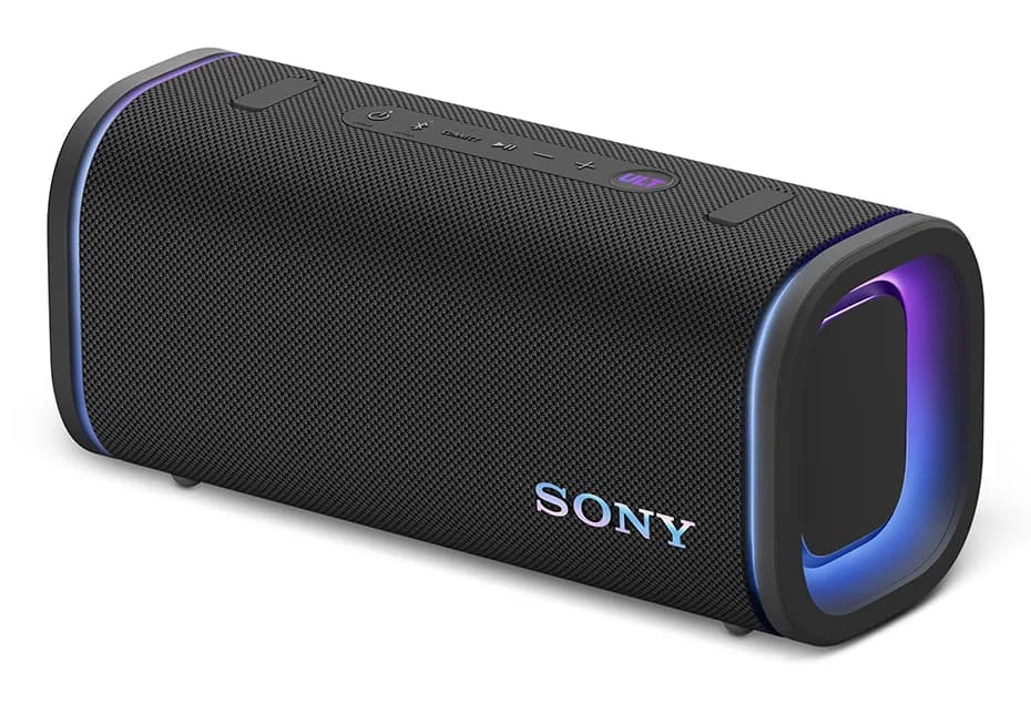 SONY ULT Field 5 langallinen, langaton, Bluetooth, Wi-Fi kannettava kaiutin, musta