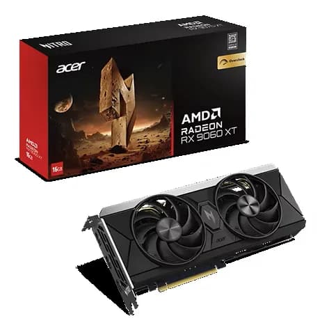 Acer Radeon RX 9060 XT Nitro 16 Gt OC -näytönohjain