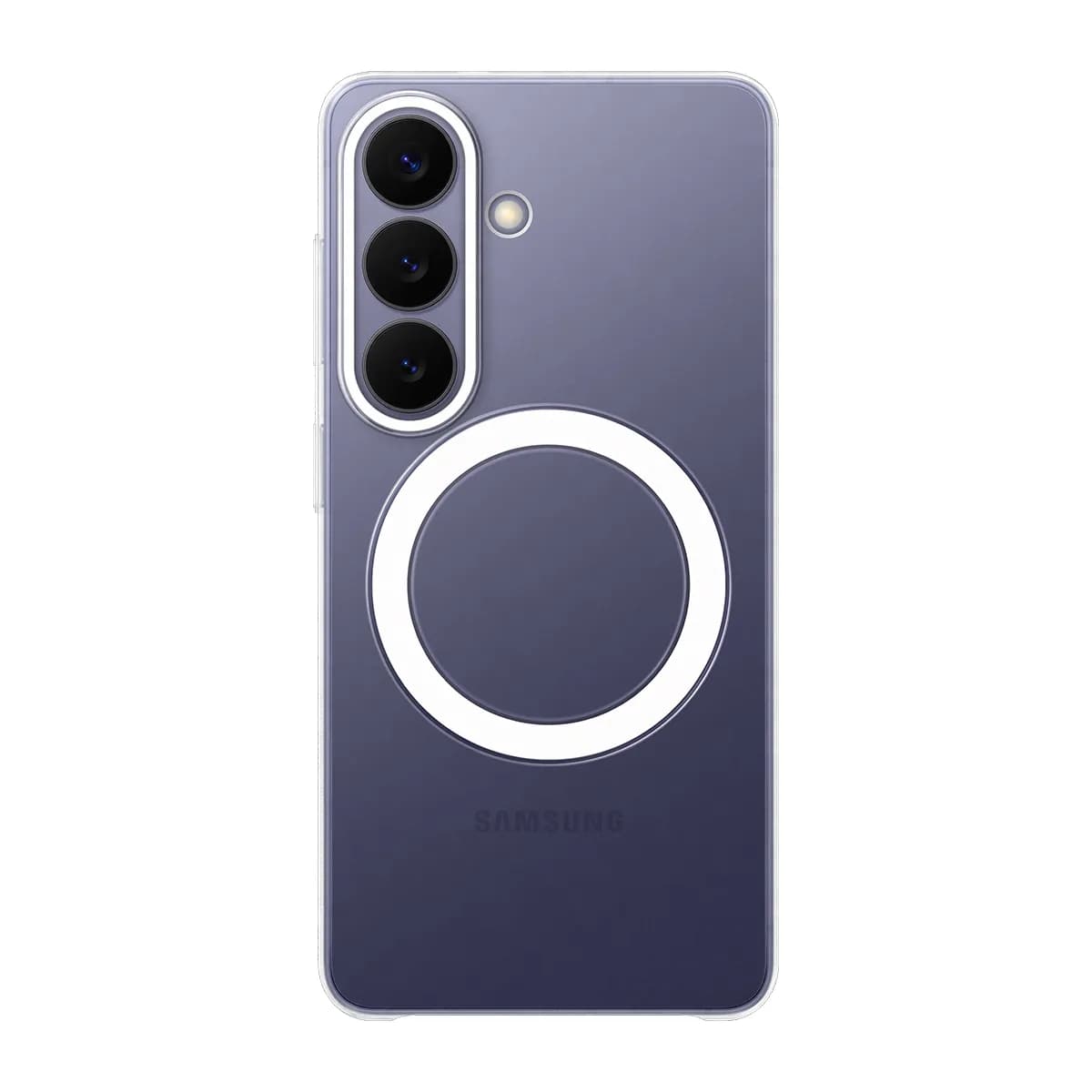 Samsung Galaxy S26 Clear Magnet Case -suojakuori, Läpinäkyvä