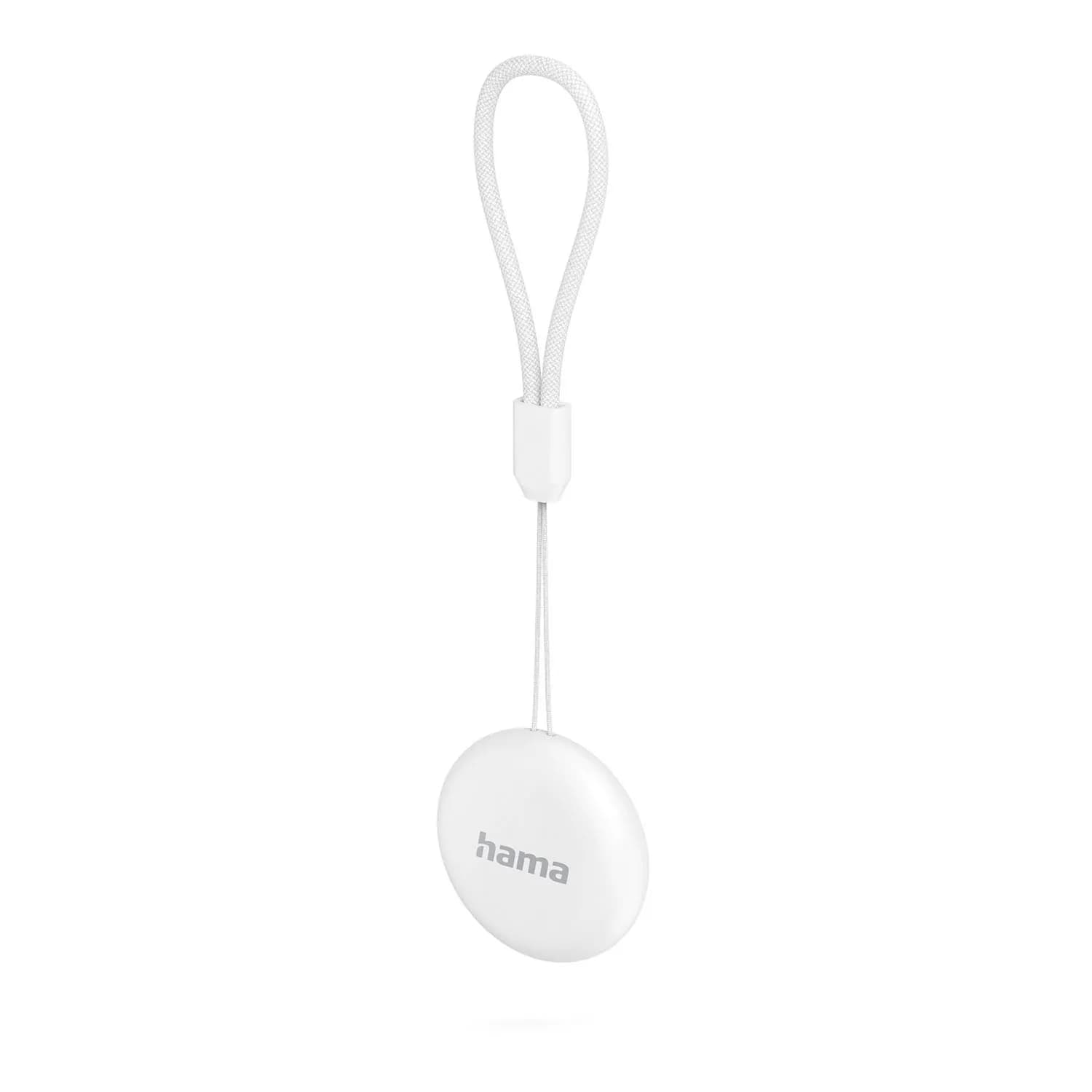 Hama -paikannin Apple Find My -sovellukselle, Bluetooth, 1 kpl, valkoinen
