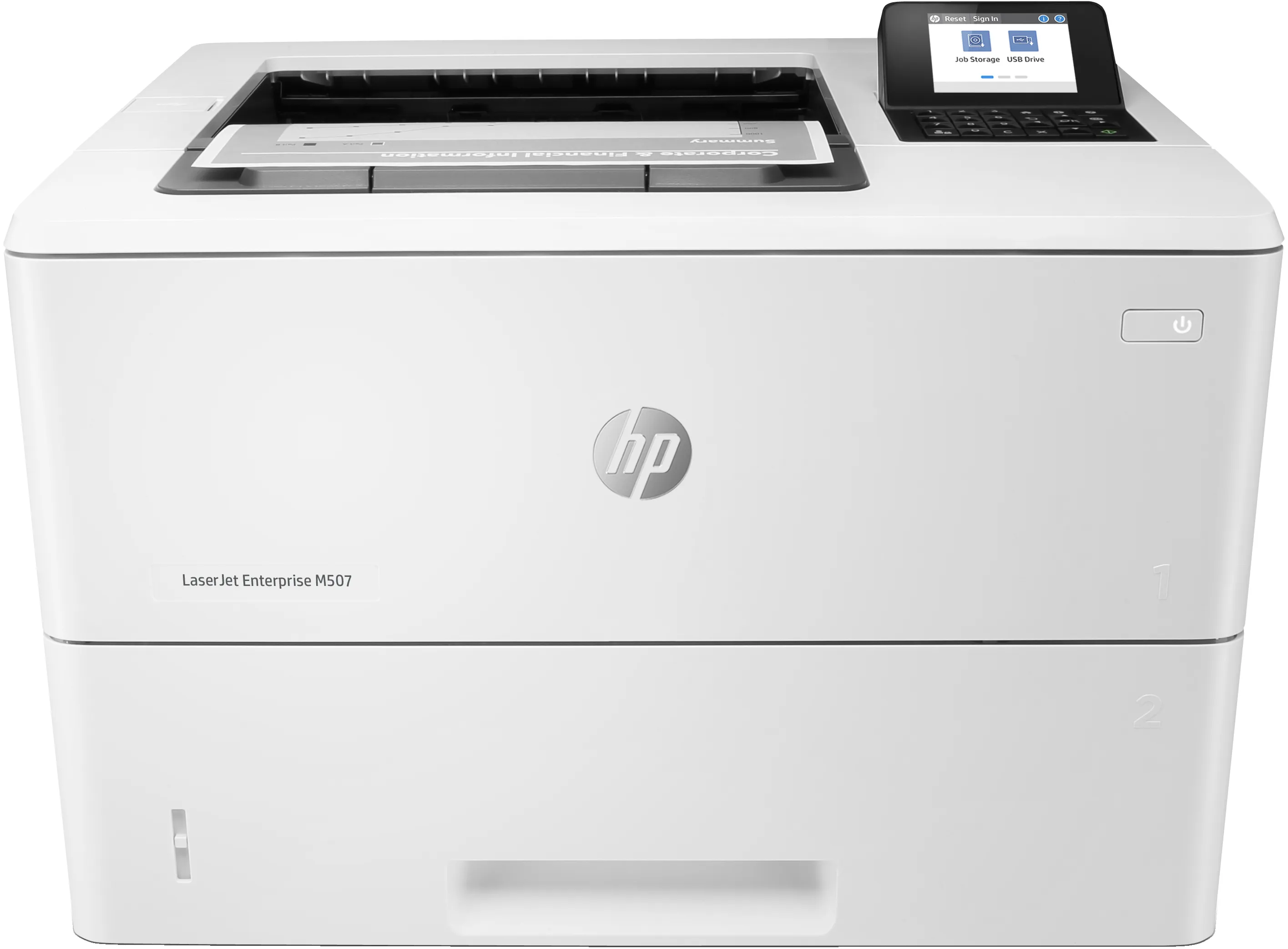 HP LaserJet Enterprise M507dn Duplex, LAN/A4 -mustavalkolasertulostin