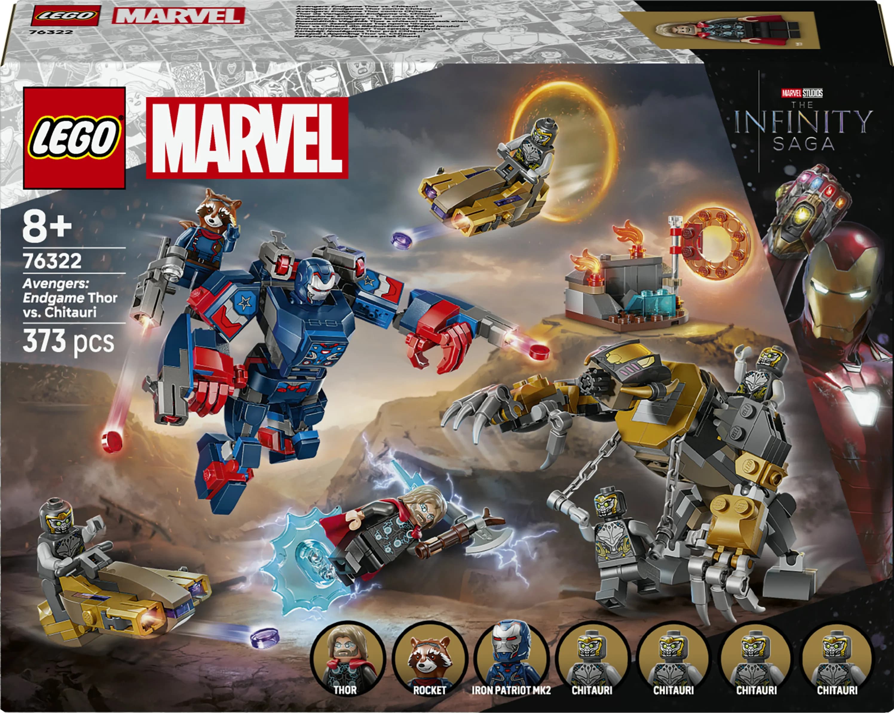 LEGO Marvel Avengers: Endgame Thor vs Chitauri 76322