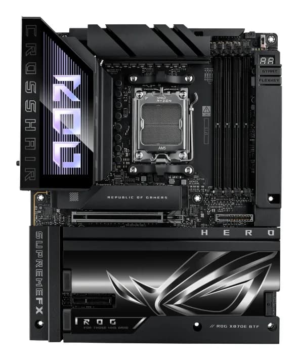 Asus ROG CROSSHAIR X870E HERO BTF WiFi 7 AM5 ATX -emolevy