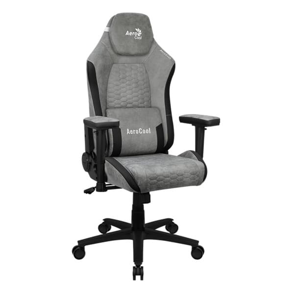 Aerocool Crown AeroSuede -pelituoli - Kiviharmaa