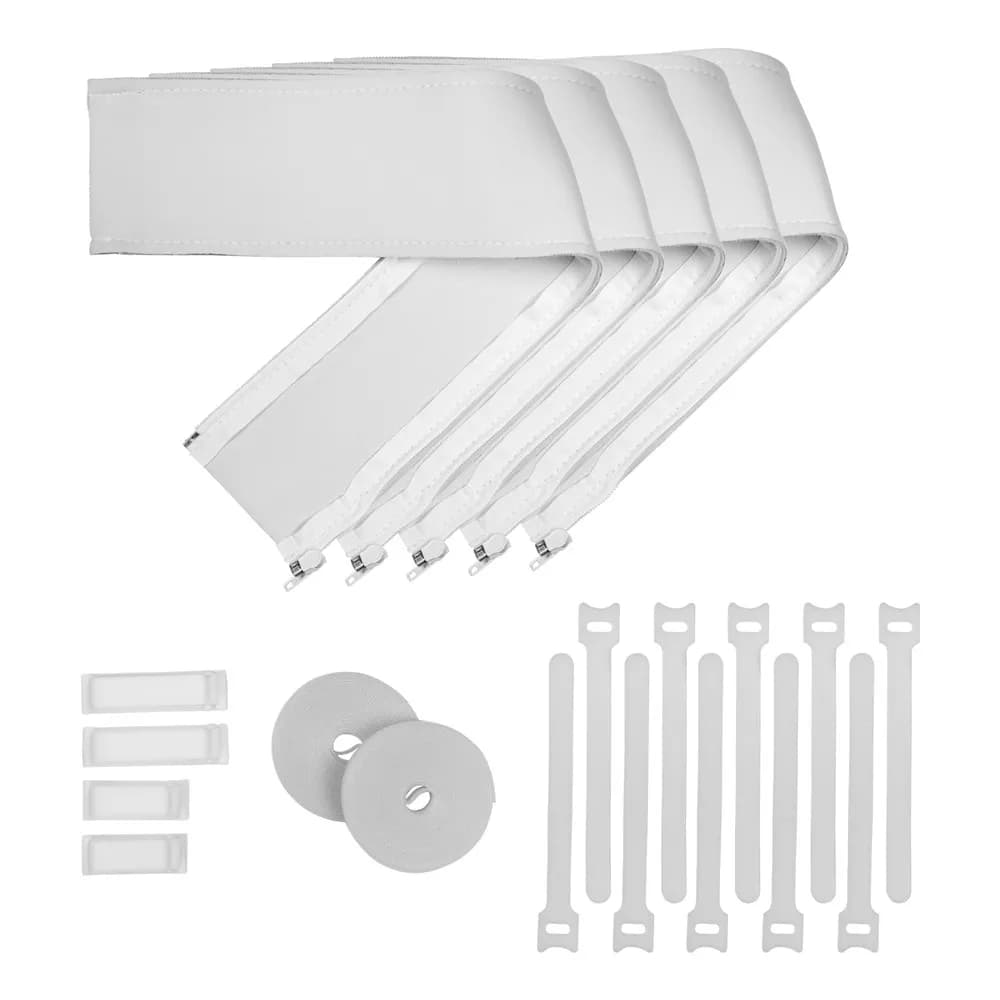 Arozzi Cablekit -kaapelipaketti, Valkoinen