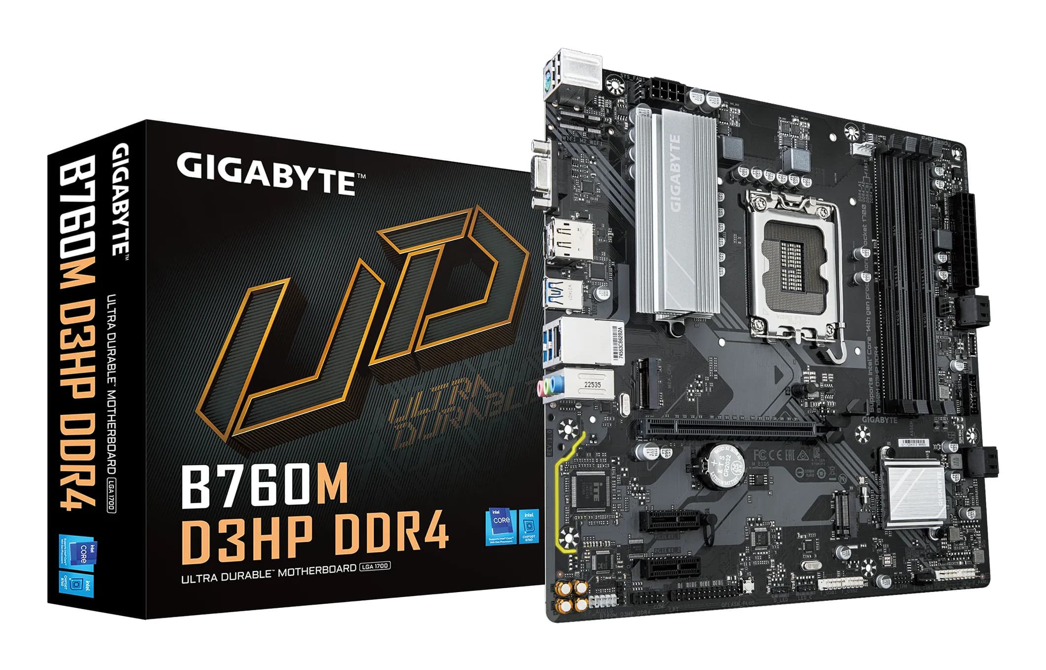 Gigabyte B760M D3HP DDR4 LGA1700 mATX -emolevy