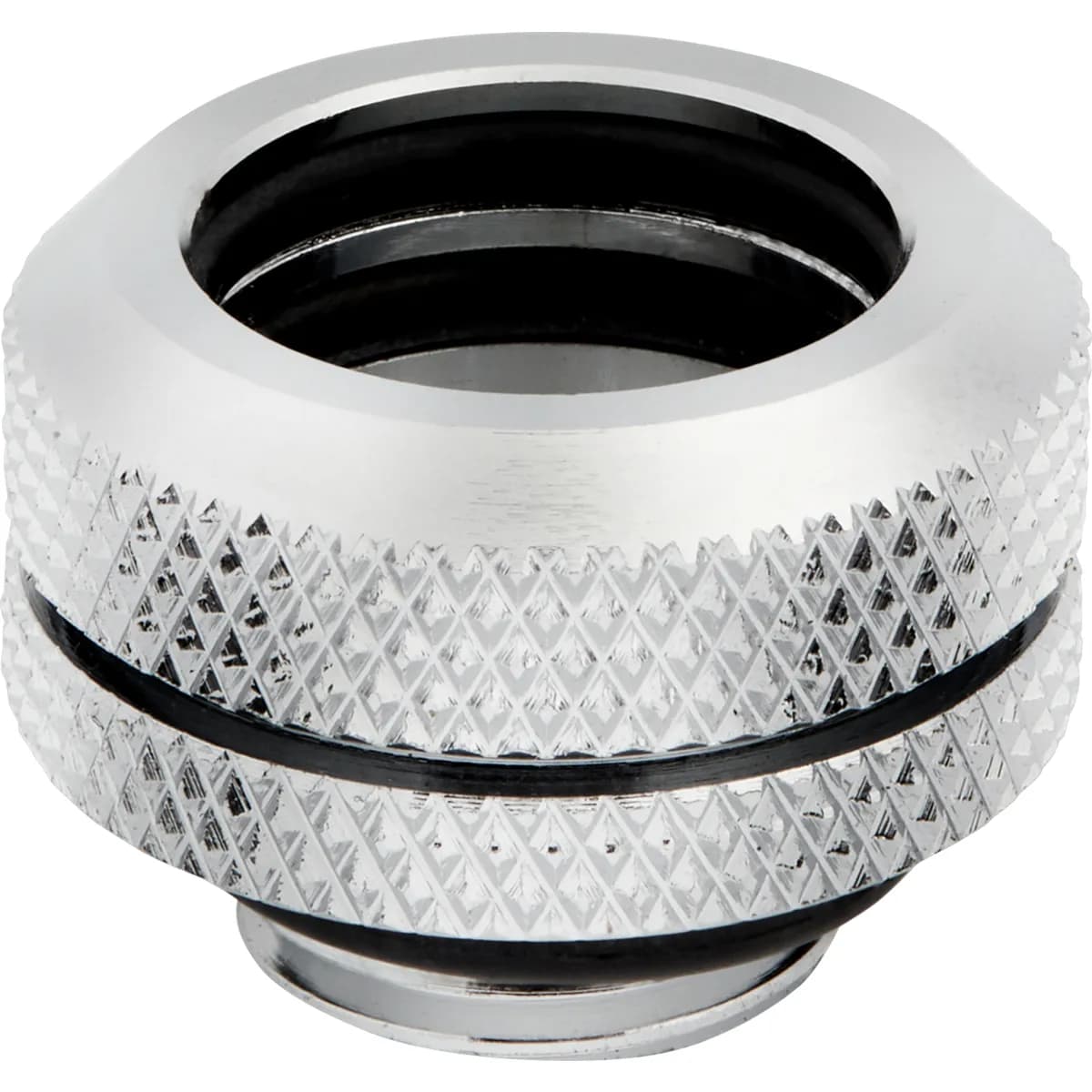 CORSAIR Hydro X Series XF Hardline, 14 mm kovaputkiliitin, kromi