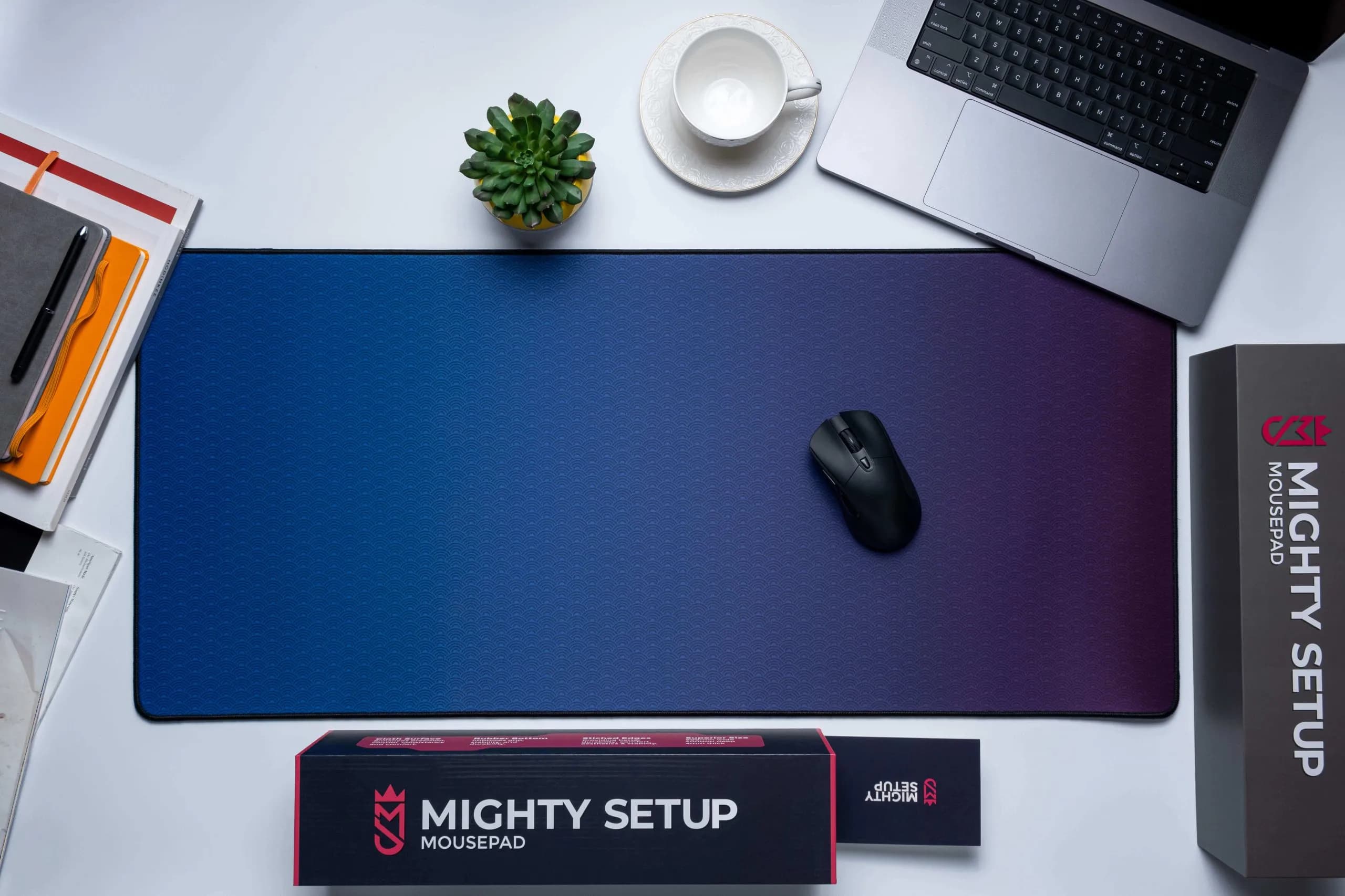 Mighty Setup Japanese Waves -pelihiirimatto, 900x400 mm
