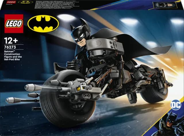 LEGO DC Batman Rakennettava Batman-hahmo ja Batpod 76273
