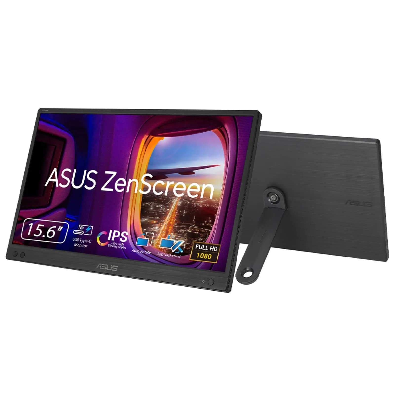 ASUS ZenScreen MB166CR 15.6" Full HD, IPS -kannettava näyttö