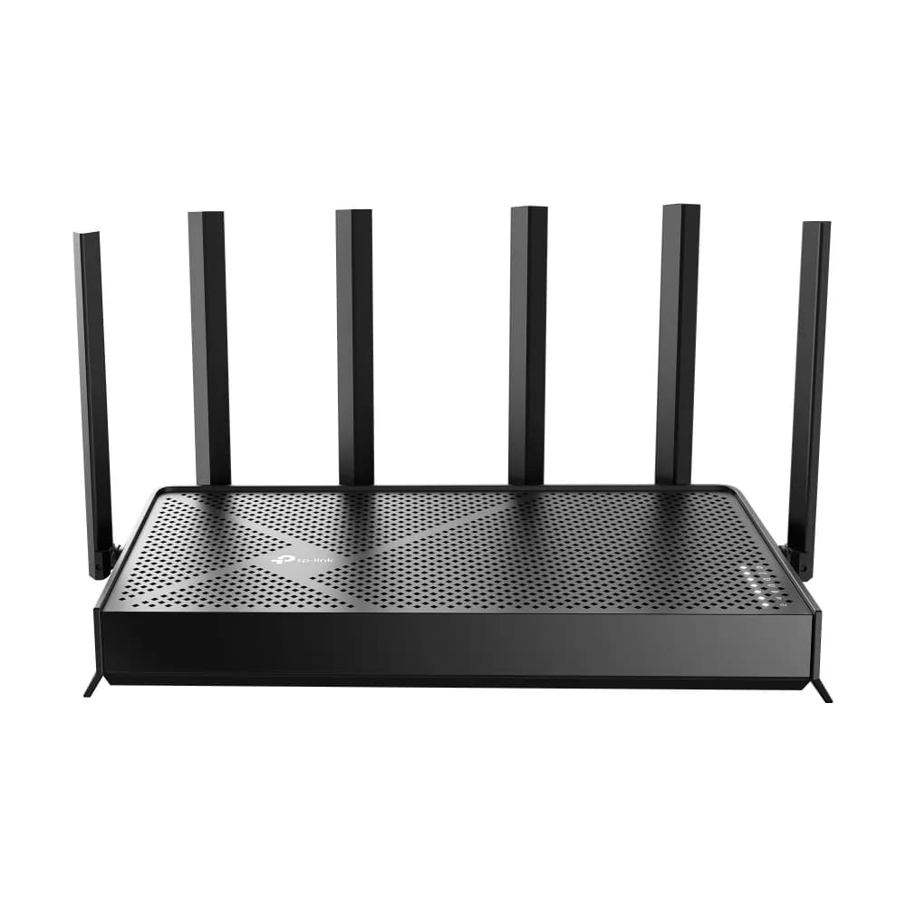 TP-Link Archer BE400 -reititin, Wi-Fi 7, Dual-band, 2,5G WAN -portilla, musta