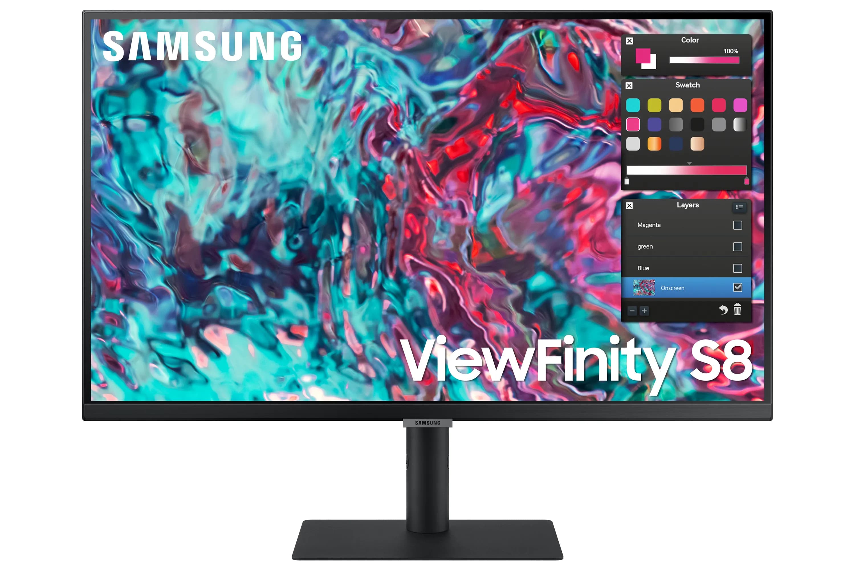 Samsung ViewFinity LS27B800TGUXEN 27" 4K UHD, IPS -näyttö, USB-C hub