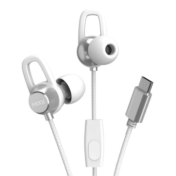 MIXX SoundPort USB-C -nappikuulokkeet, valkoinen