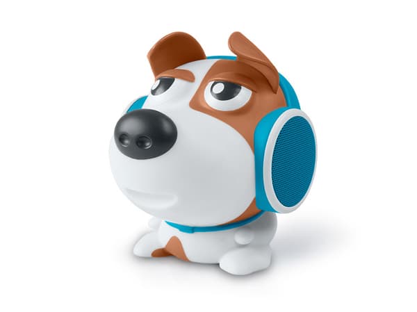 Muse M-315 DOG Bluetooth kannettava kaiutin, sininen, ruskea, valkoinen