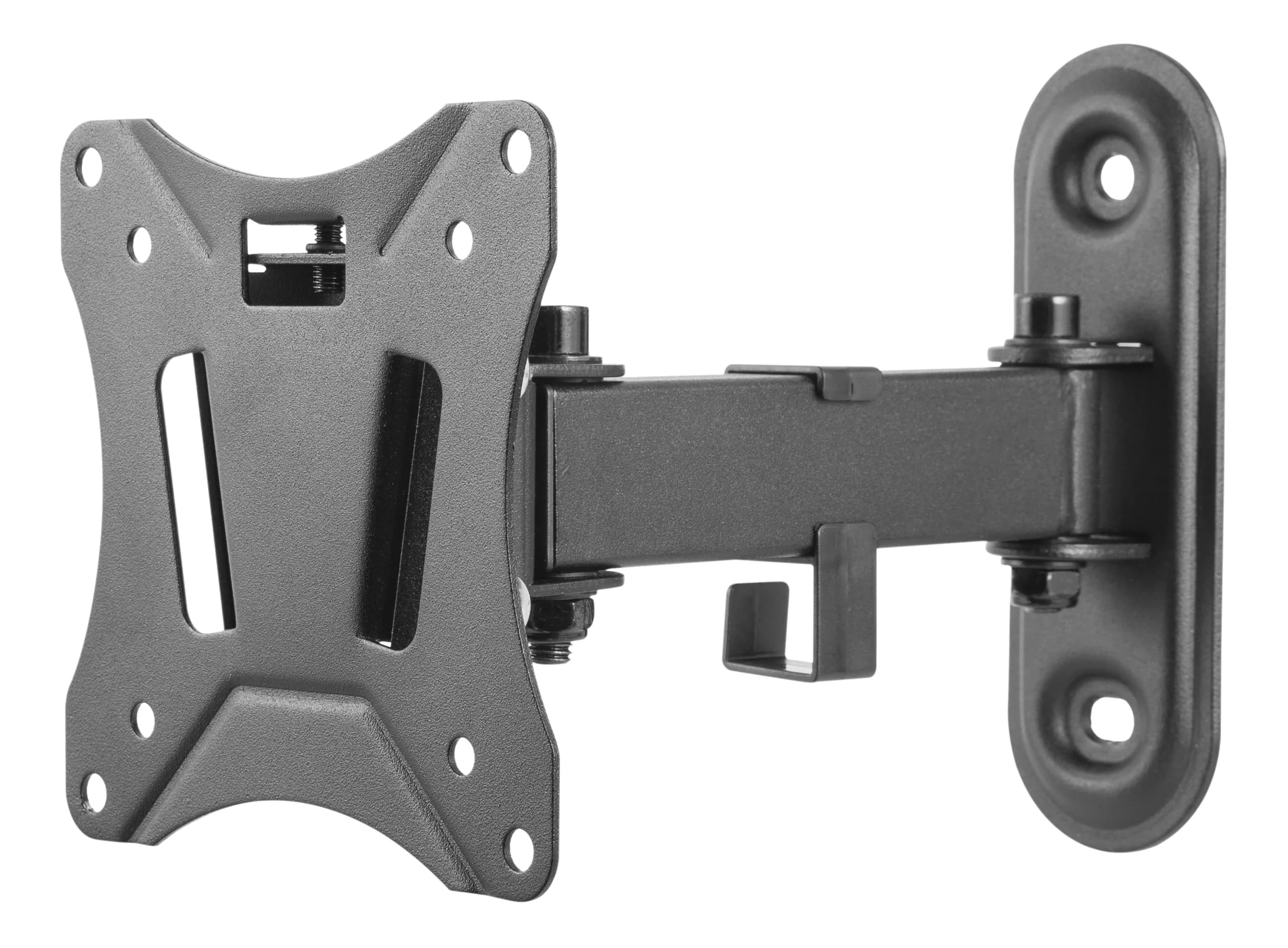 DELTACO ARM-0250-seinäteline yhdelle näytölle 13-27", täysin liikuteltava, 25 kg, musta