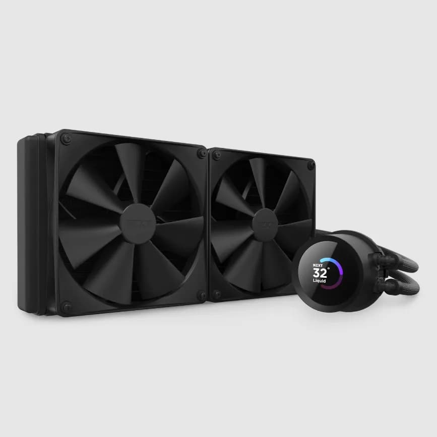 NZXT Kraken 280mm -nestejäähdytin, musta