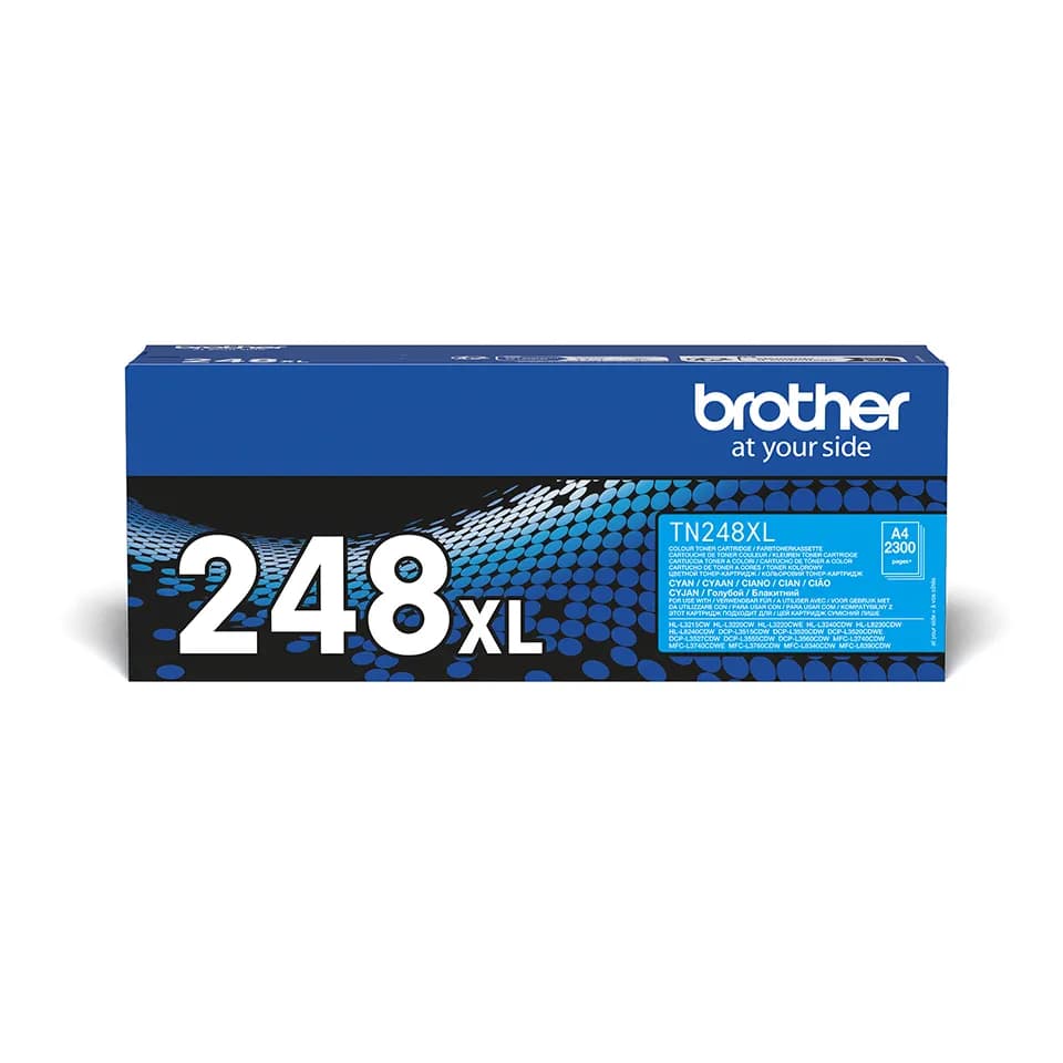 Brother TN-248XLC -laservärikasetti, syaani
