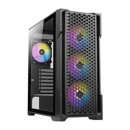 Antec AX90 -miditornikotelo ikkunalla, musta