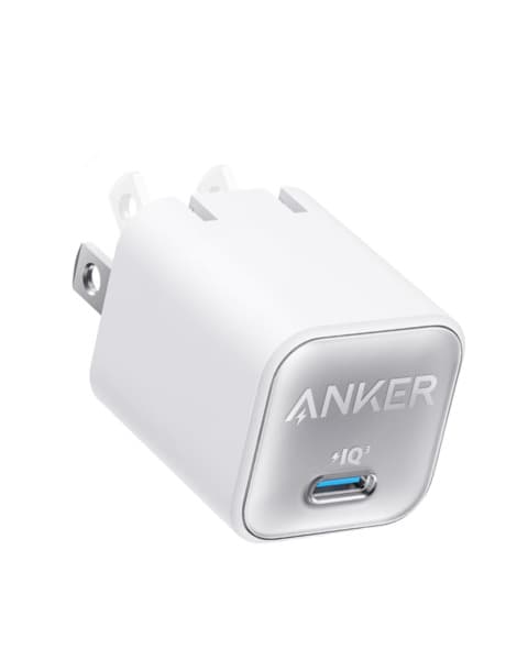 Anker 511 Nano 4 30W USB-C -laturi, Valkoinen