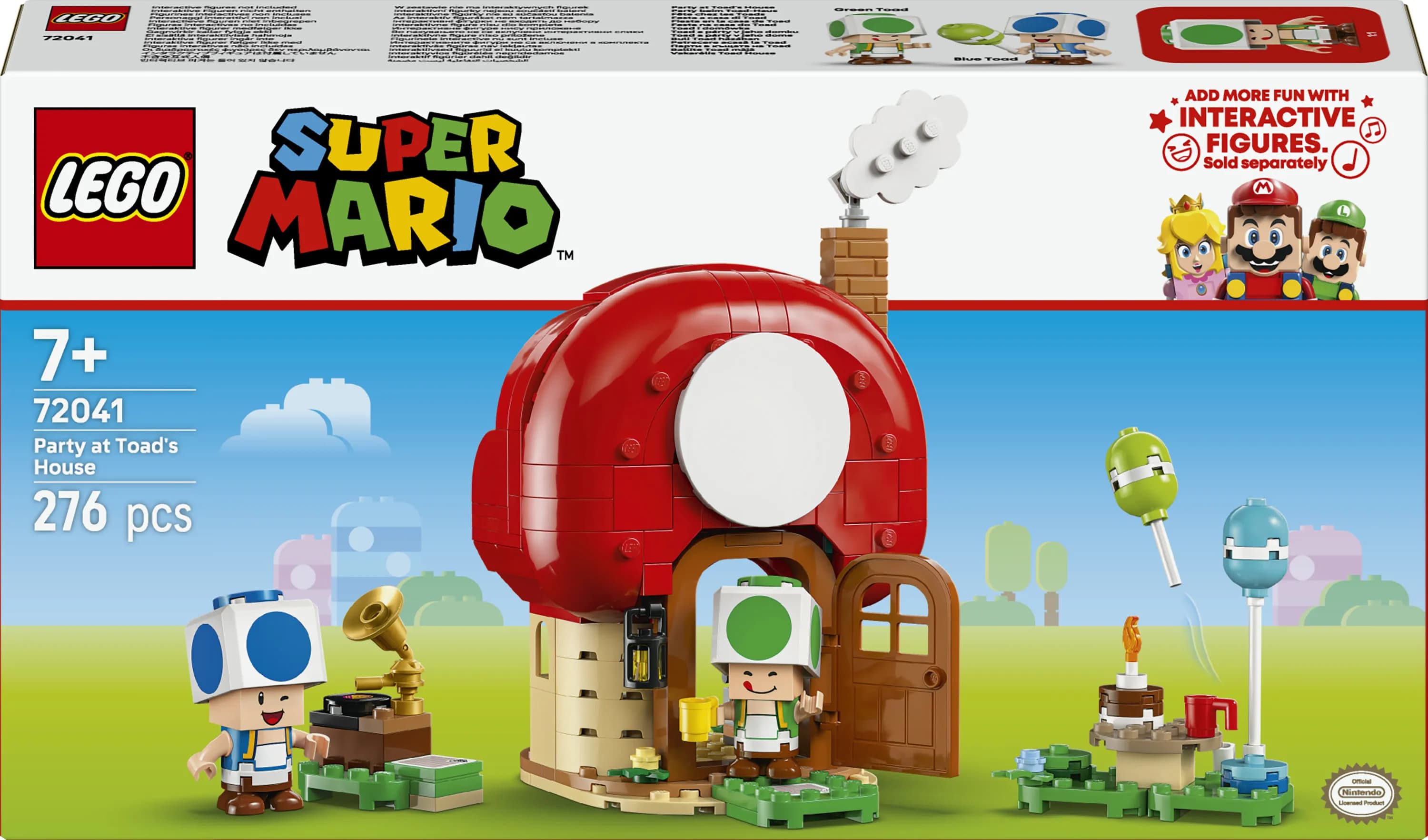 LEGO Super Mario Toad House and Party 72041