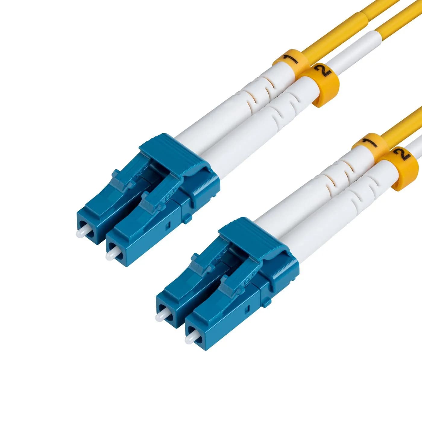 MicroConnect OS2 LSZH LC/UPC-LC/UPC 6m -valokuitukaapeli, keltainen