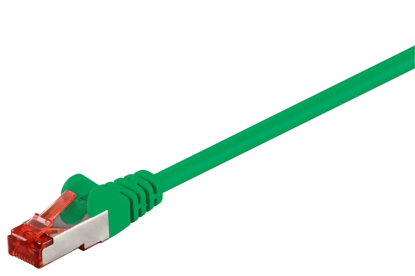 MicroConnect Cat6 S/FTP RJ45 0.15m -verkkokaapeli, vihreä