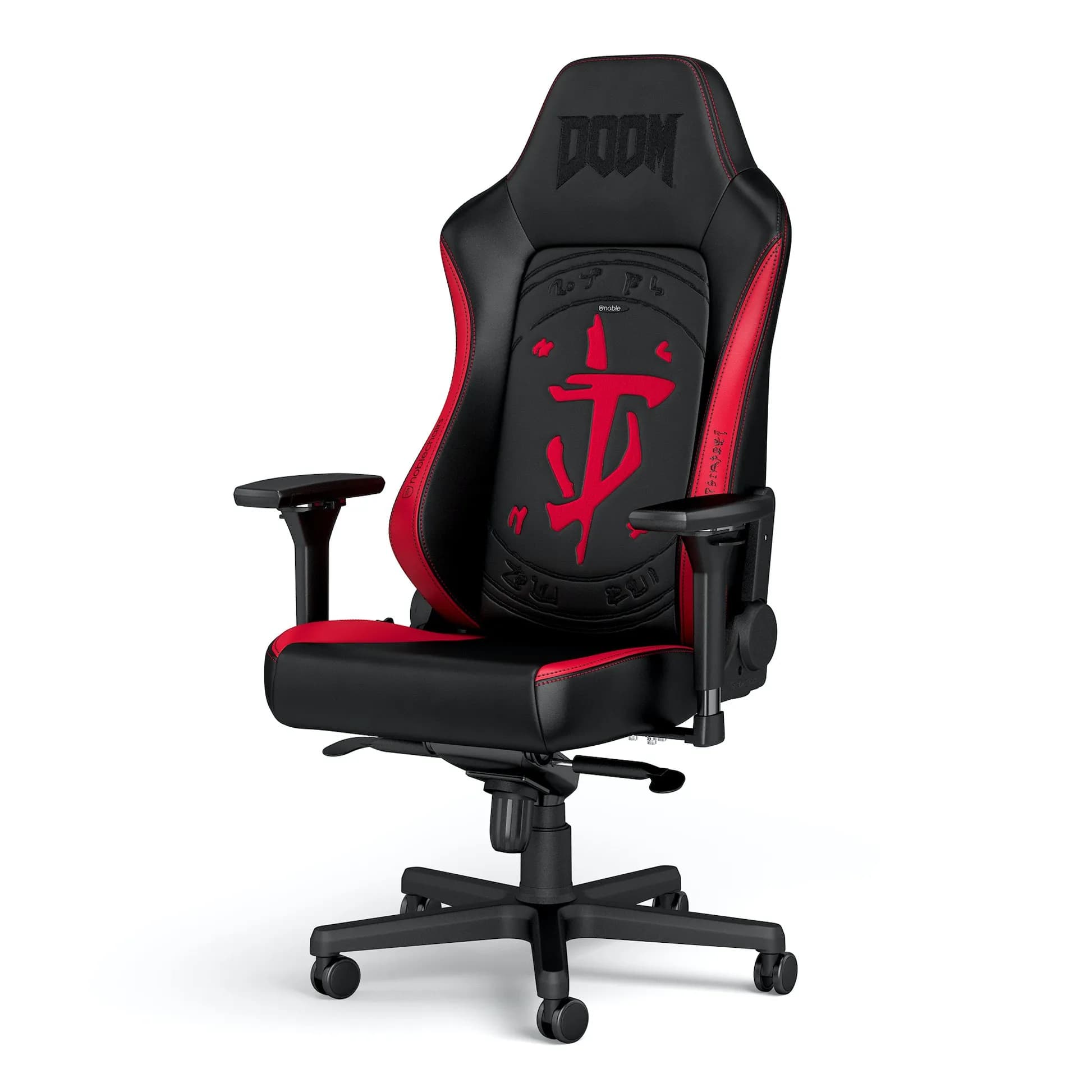 Noblechairs HERO DOOM Edition -pelituoli, musta/punainen