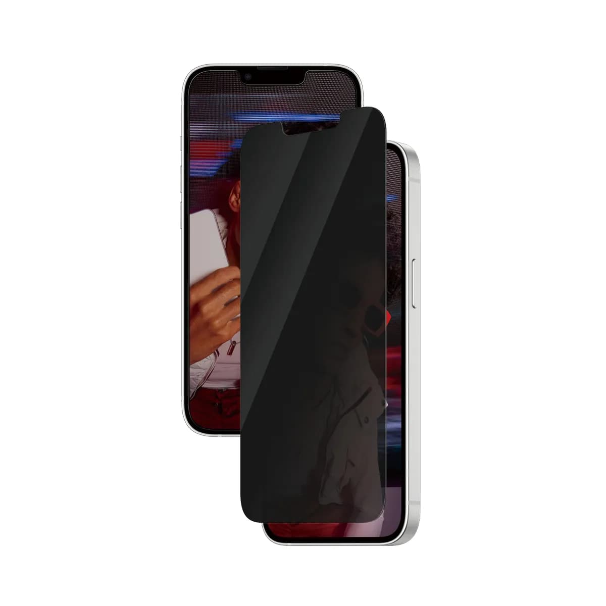 PanzerGlass SAFE Ultra-Wide Fit Alignerkit iPhone 16e / 14 / 13 / 13 Pro -panssarilasi, Privacy