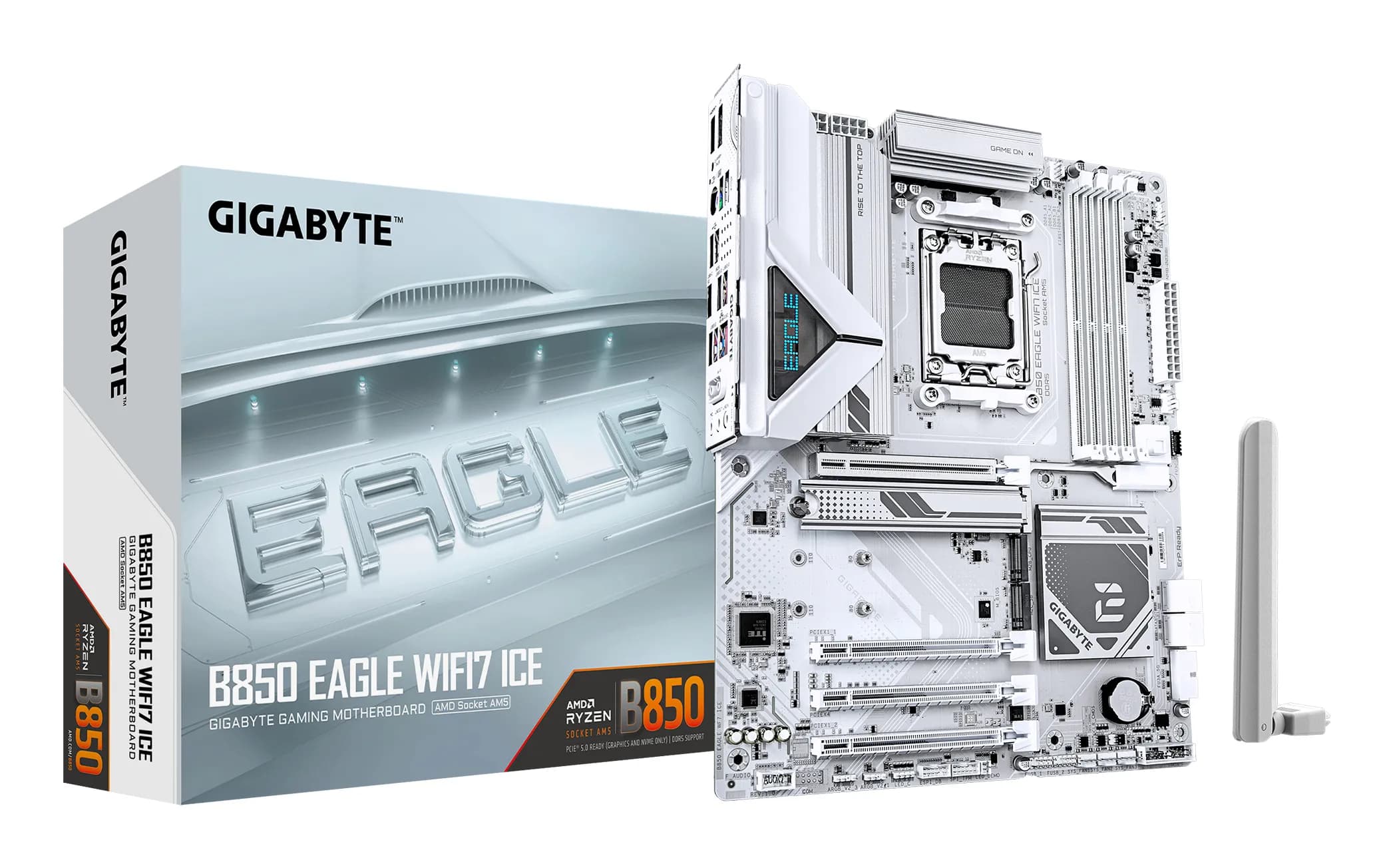 Gigabyte B850 EAGLE WiFi 7 ICE AM5 ATX -emolevy