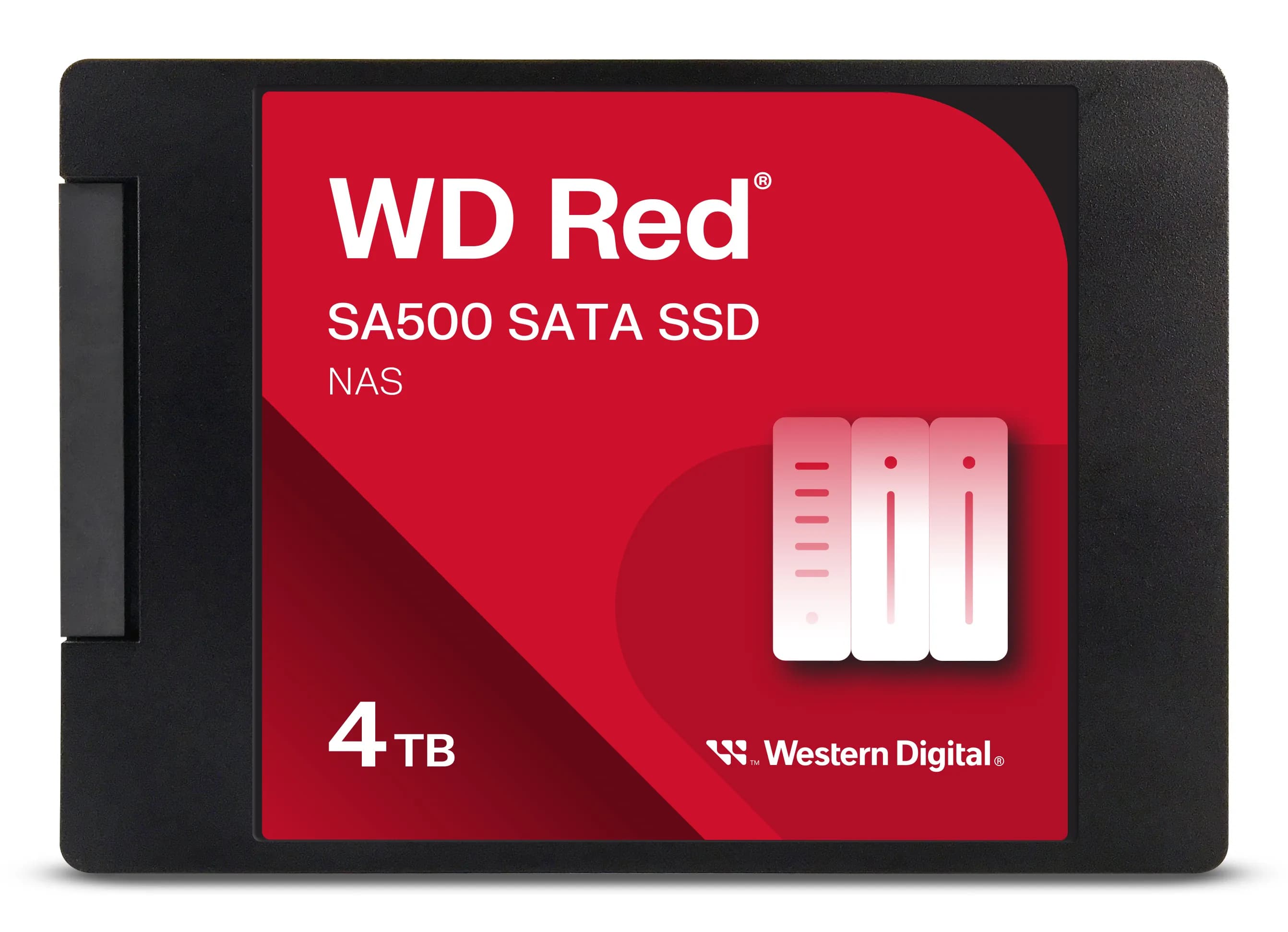 WD Red SA500 4 Tt 2,5" SATA -SSD-levy