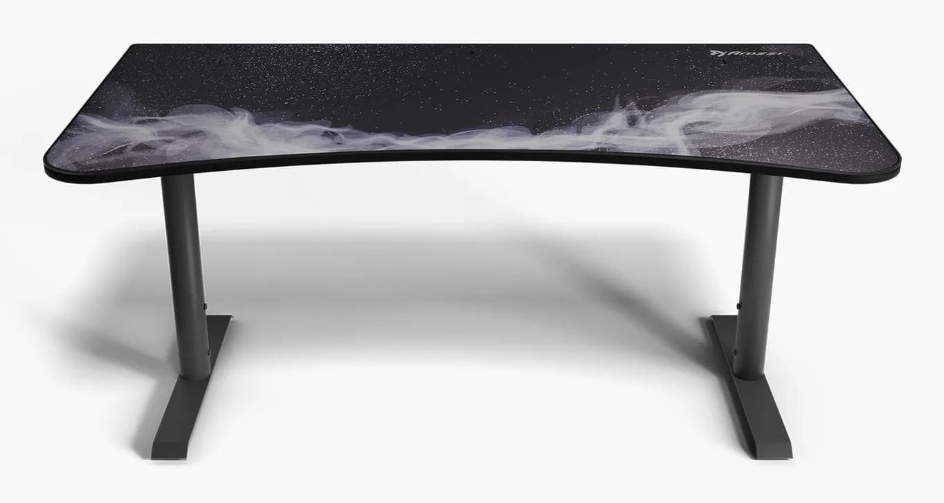 Arozzi Arena Large Gaming Desk - Gunmetal - Galaxy