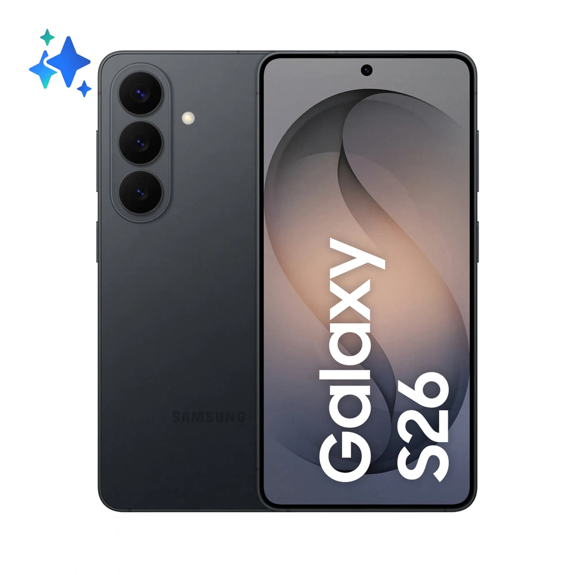 Samsung Galaxy S26 12/512 Gt -puhelin, musta